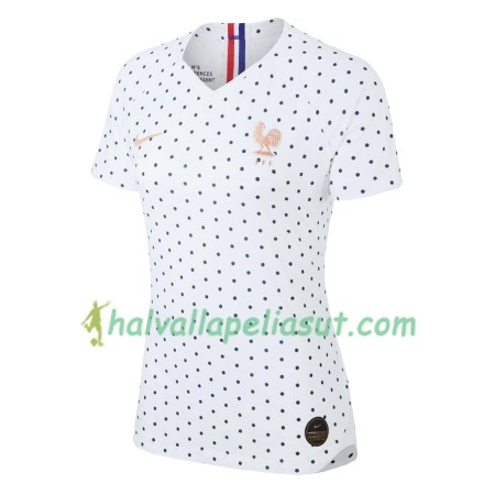 Jalkapallo Pelipaidat Ranska Vieraspaita naisten MM-kisat 2019 Lyhythihainen